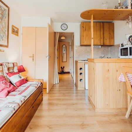 생제르베레뱅 Furnished Studio At The Foot Of The Slopes With A Balcony & Mountains View 아파트 외부 사진