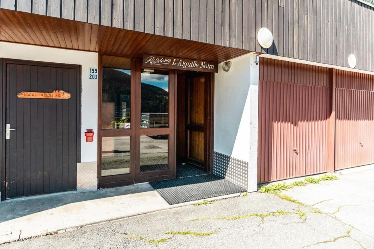 생제르베레뱅 Furnished Studio At The Foot Of The Slopes With A Balcony & Mountains View 아파트 외부 사진