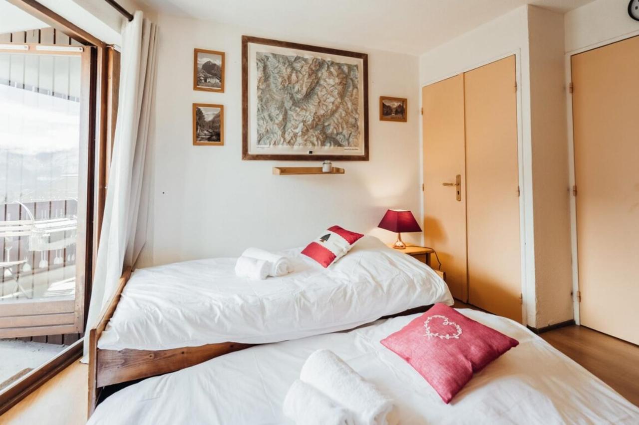 생제르베레뱅 Furnished Studio At The Foot Of The Slopes With A Balcony & Mountains View 아파트 외부 사진
