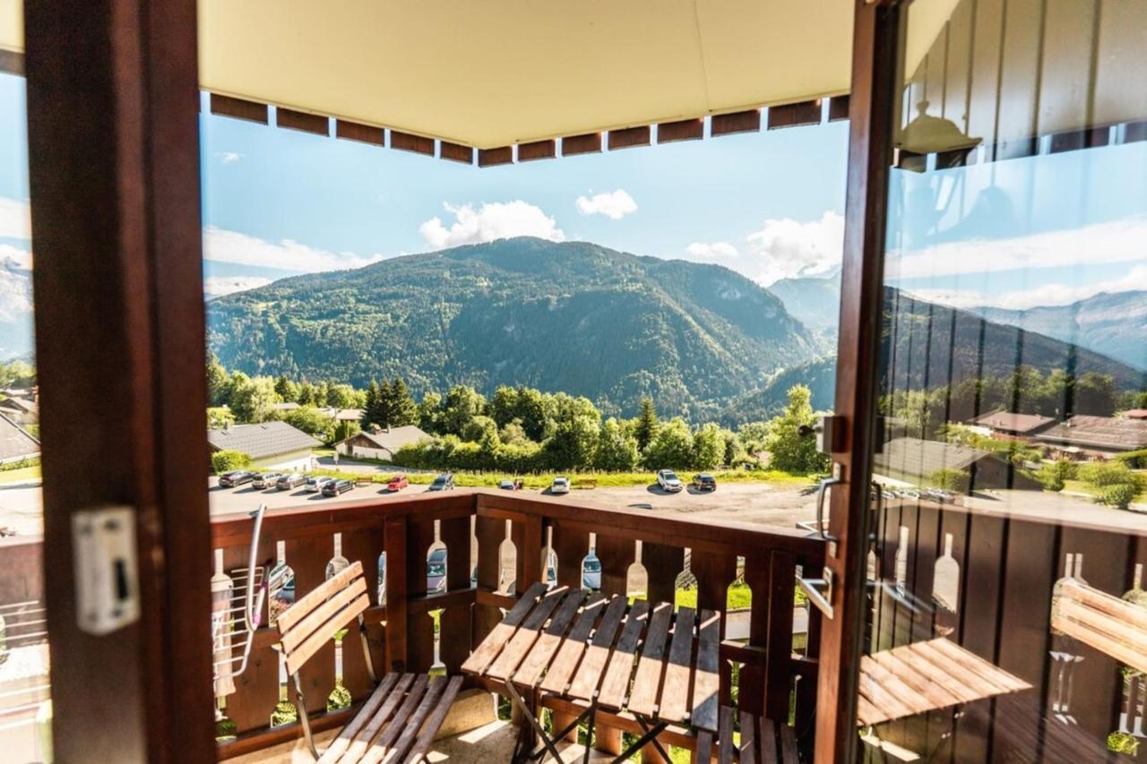생제르베레뱅 Furnished Studio At The Foot Of The Slopes With A Balcony & Mountains View 아파트 외부 사진